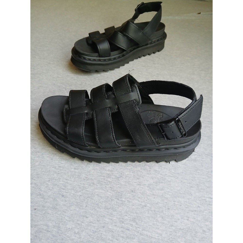 Dr Martens Sandals Womens 6 / EU 37 Yelena Leather Chunky Fisherman Comfort